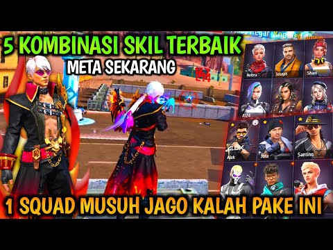 META SEKARANG OP 🔥 Kombinasi Skill Karakter Free Fire Terbaik 2024 Setelah Update