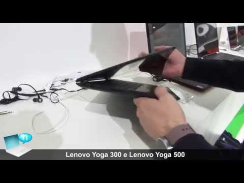 (ITALIAN) Lenovo Yoga 300 e Lenovo Yoga 500