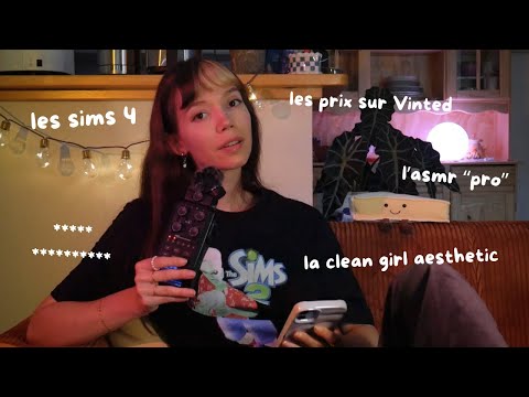 ASMR | Mon avis sur plein de trucs