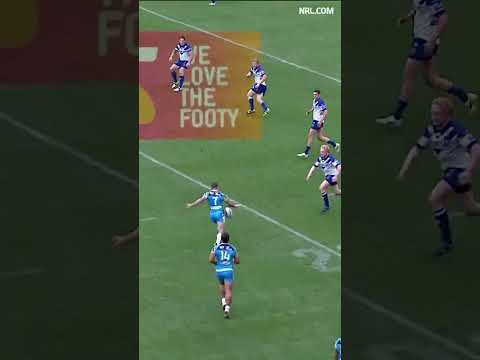 One of the craziest ends to a half of NRL you will ever see! #shorts #nrl