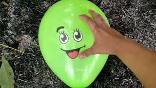 Wooww.... Letusin Balon Balon Lucu Warna Warni !!!