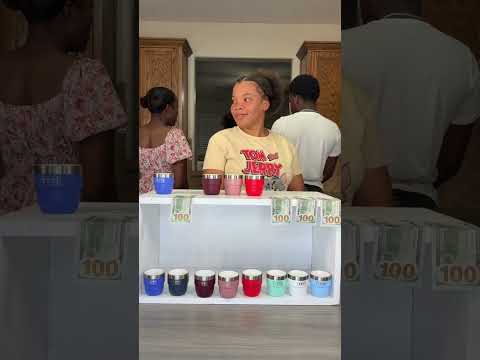 Matching Bottle Challenge #sistersonfire #competition #challenge #family