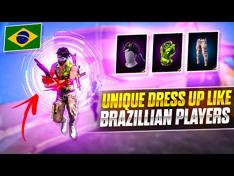 NEW BRAZILIAN DRESS UP 🇧🇷 FREE DRESS UP LIKE BRAZALIAN PLAYERS 🤯 MAD HYPER GAMING 🔥