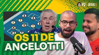 MONTAMOS O BRASIL IDEAL PARA ENFRENTAR O CHILE, ANOTA AÍ ANCELOTTI! | CORTES GERAL CAZÉTV