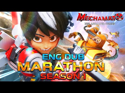 Mechamato Season 1 Marathon (English Dub) | Full Episodes Non-Stop!