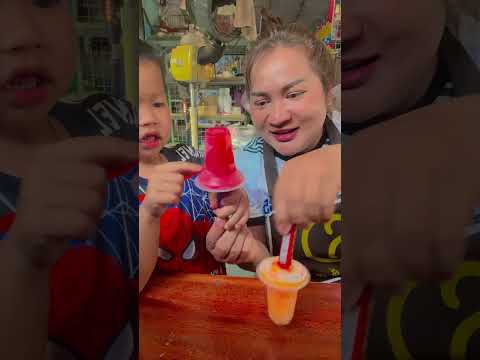 ปีโป้แช่เย็นอร่อยชื่นใจ #ไมครอนกับแม่ฮอล #food #ปีโป้