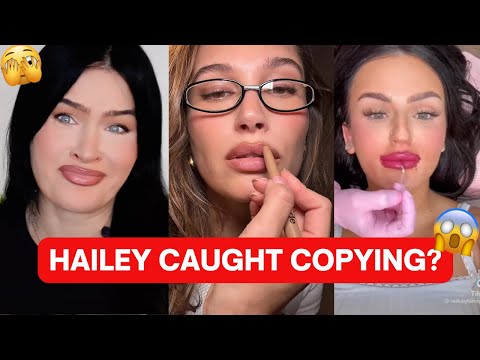 Hailey Bieber CAUGHT Copying KBeauty Lip Product? Mikayla Lip Drama