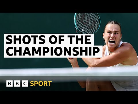 Wimbledon 2025 best shots - Women's singles | BBC Sport