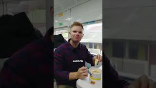 Pertama kali coba CIOMY di Kereta