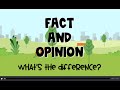 Fact vs. Opinion: Key Concepts and Applications