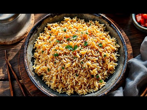 Easy Garlic Fried Rice Recipe - Rice Side Dish