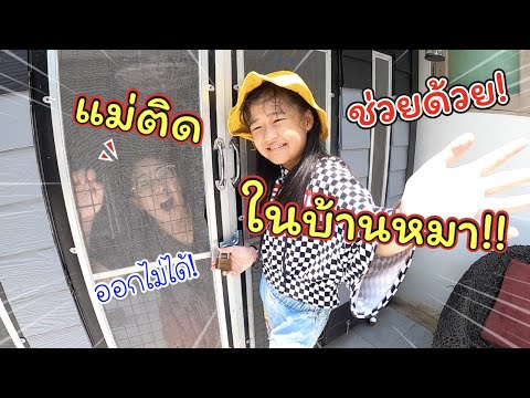 ช่วยด้วย! แม่ติดอยู่ในบ้านหมา!! ออกไม่ได้ | ละครสั้นหรรษา | แม่ปูเป้ เฌอแตม Tam Story