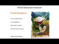 Imagery and Themes in Poetry