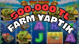 Slot Oyunları - Bigger Bass Bonanza Slot Rekor Kazanç Deneme - Altın Balık Kovalıyorum #slotoyunları