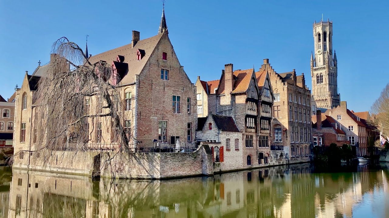 Bruges (4K ultra HD) Europe's most romantic city