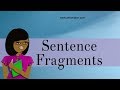 Correcting Sentence Fragments