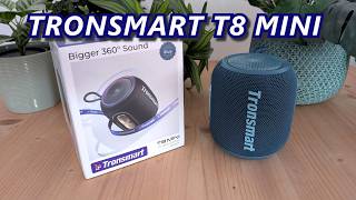 Tronsmart T8 Mini: Altavoz IPX7 con sonido 360º