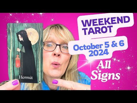 Weekend Tarot October 5 & 6, 2024 There's something you need to know, listen closely and look sharp👀