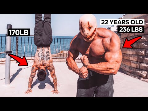 Bodybuilder VS Calisthenics | Worlds BIGGEST 20 Y/O Tries Handstand (Genet1c Anomaly)