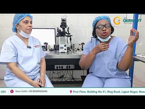 Dr. ANYEKE LOUISE telling Embryo Transfer Steps | Best Gynecologist in NEW Delhi