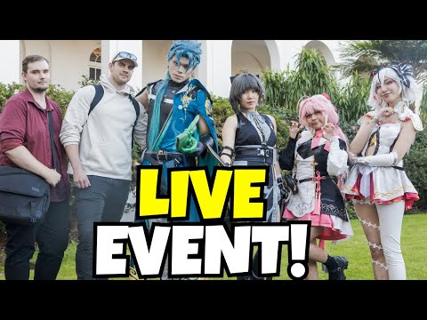I Went To A LIVE WuWa Themed Event!!!