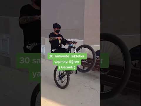 30 saniyede Tekteker Yapmayı Öğren #shorts #bike #bisiklet