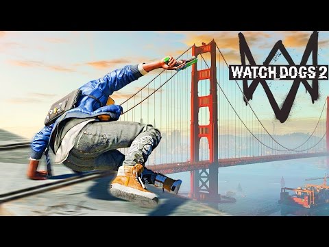 Жизнь Хакера в Watch-Dogs 2 - ГРАБИМ ГОПНИКОВ. ИССЛЕДУЕМ АЛЬКАТРАС. МУЛЬТИПЛЕЕР. ПК.
