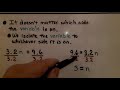 Inverse Operations in Solving Equations