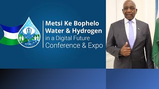 Lesotho Prime Minister’s Invitation to the WATER & HYDROGEN IN A DIGITAL FUTURE Conference & Expo