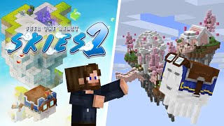 FTB Skies 2 EP4 How to Find Sky Villages with the Happy Ghast?!?