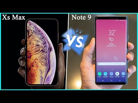 (VIETNAMESE) So sánh iPhone Xs Max vs Galaxy Note 9 - Apple đã run sợ?