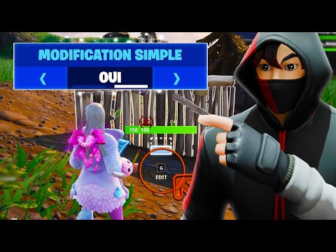 FAIRE TOP 1 QU'AVEC L'EDIT SIMPLE sur FORTNITE ! (c'est trop cheat mdr)