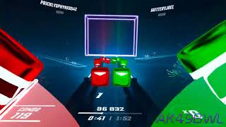 4-Year Saber Beater Plays FitBeat In Quick Play Hard Multiplayer