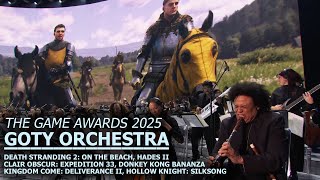 The Game Awards 2025 | GOTY Orchestra | Kingdom Come: Deliverance II, Clair Obscur: Expedition 33…)