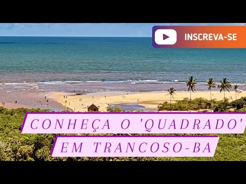 Conheça o charme do famoso 'Quadrado' em Trancoso-Bahia. #famosos #trancoso #trancosobahia #quadrado