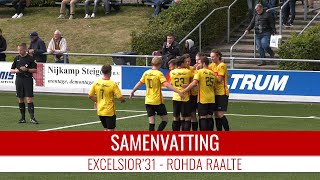 Screenshot van video Samenvatting Excelsior'31 - Rohda Raalte