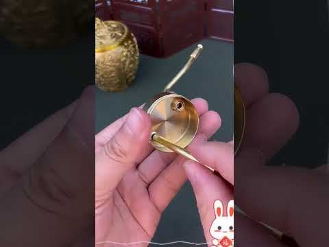 trending#Brass Gourd Water Filter Cigarette Holder#trending #shortvideo
