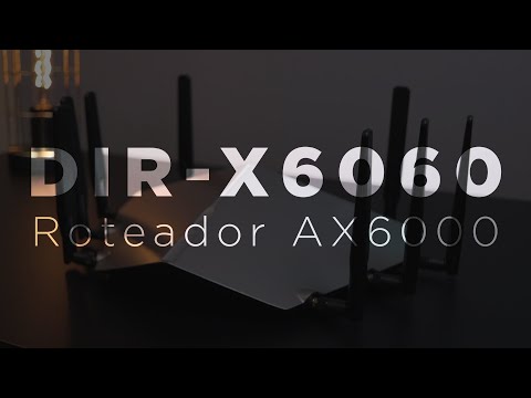 Primeiro Roteador AX da D-Link no Brasil! DIR-X6060 #AX6000 #AX #WI-FI6
