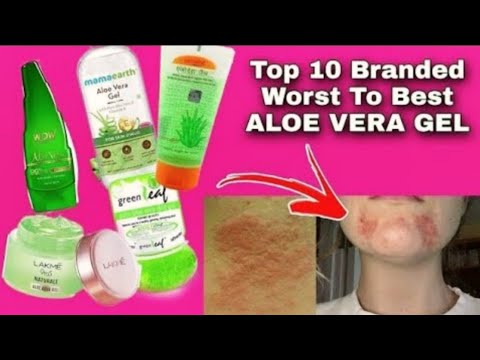 Aloevera Gel लेते Time ये गलती कभी मत करना  || Top 10 Worst To Best ALOE VERA GEL