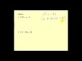 Factoring Trinomials Using the Bottoms Up Method