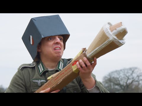 World War 2 but Cardboard