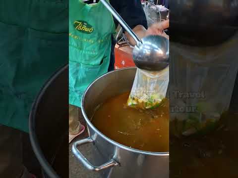 แกงเห็ด พิกัดตลาดนัดคอมเพล็ค #thaistreetfoods #สตรีทฟู้ดไทย #streetfood