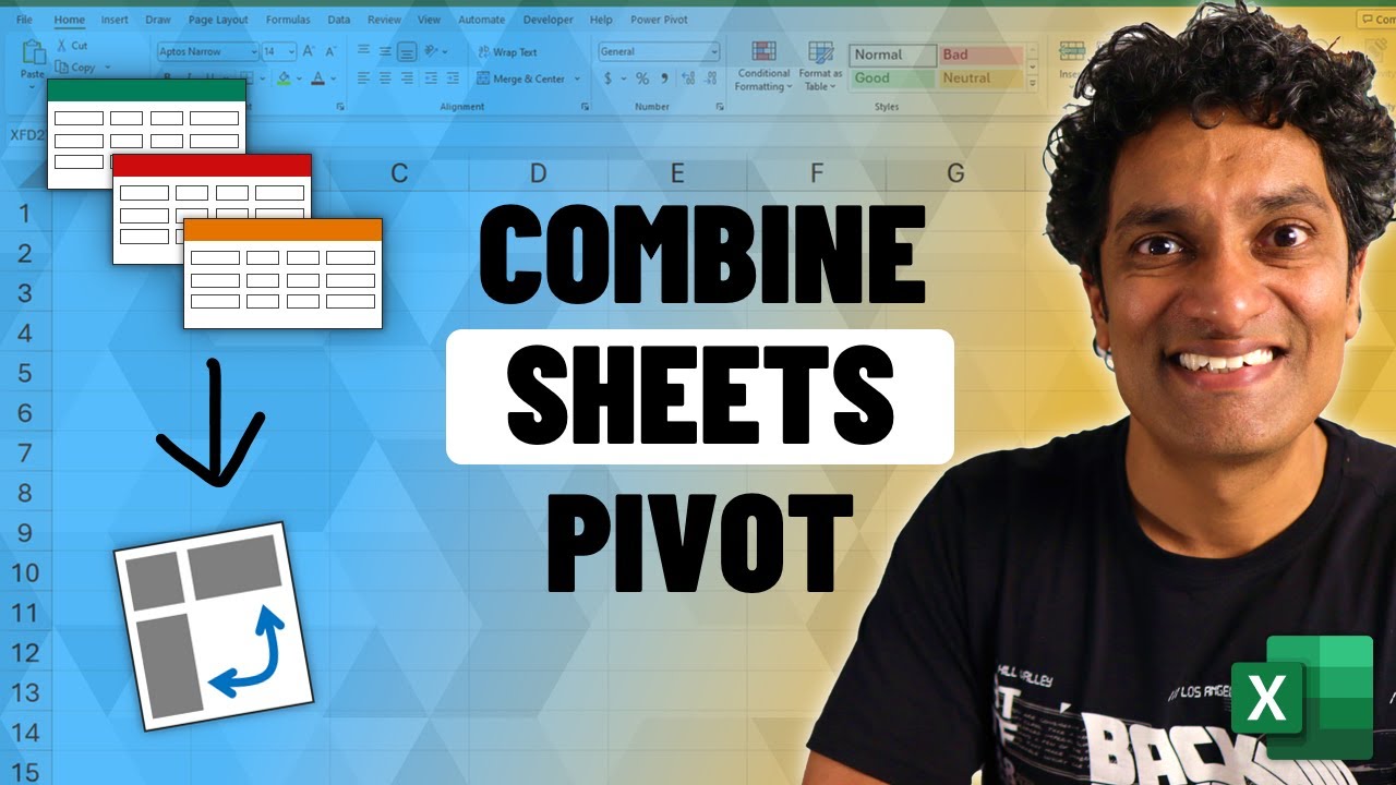 Brilliant Excel Trick to Get One Pivot Table from Many Sheets 