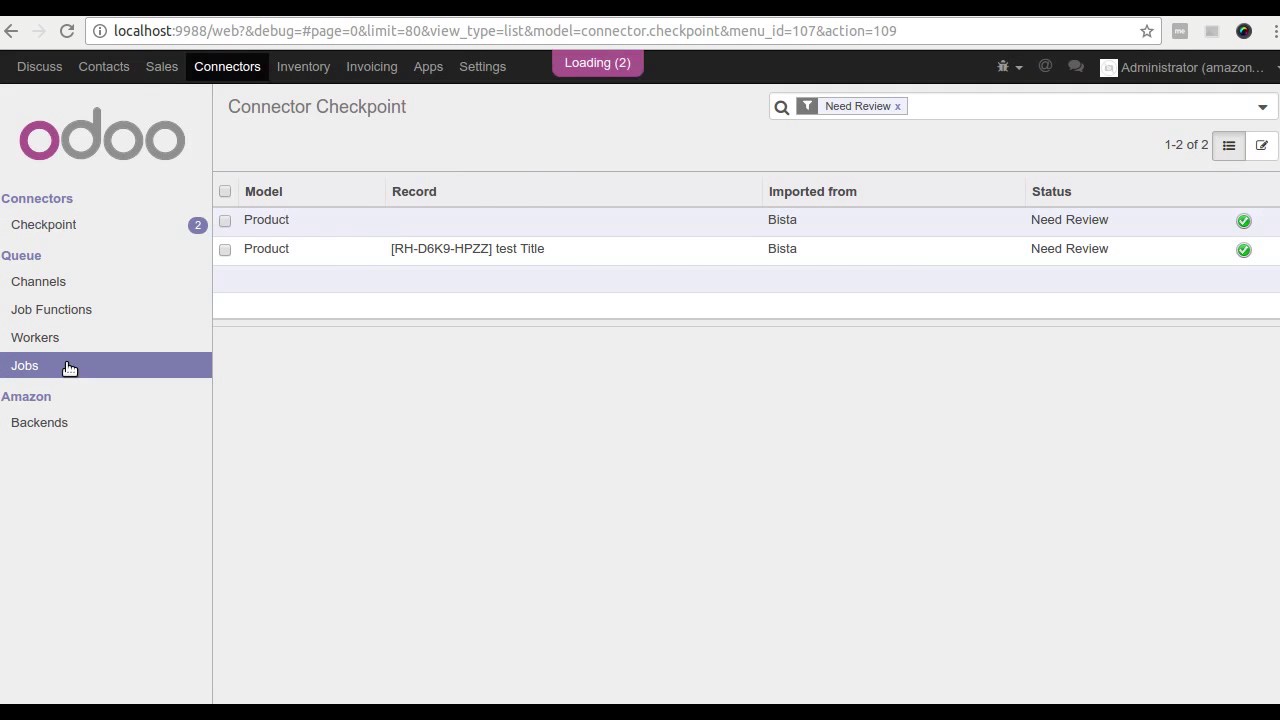 Odoo Amazon Connector Demo & how amazon odoo connector can help | 12/5/2016

Odoo amazon connector helps you to manage your eCommerce products, sales, inventory at ease. Odoo amazon connectors ...