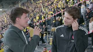 Dario Minden von der Frankfurter Fan und- Förderabteilung zu Gast bei FanOmenal