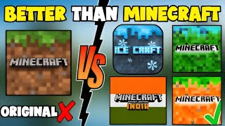 Playing Top Most Famous Minecraft Clone Games Ever Made !!