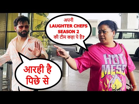 Bharti Singh With Rahul Vaidya's Family For Celebrate New Year 2025 |  Laughter Chefs S2 Reunite