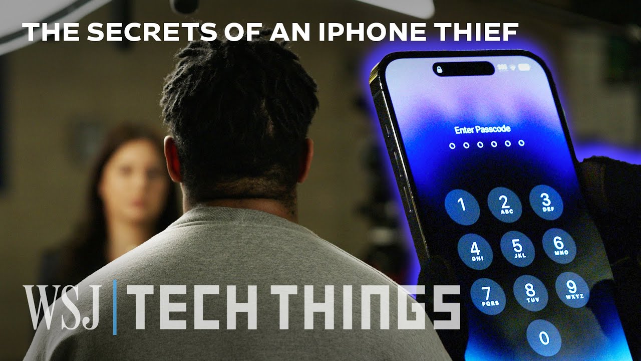 iPhone Thief Explains How He Breaks Into Your Phone | WSJ