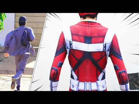 RED GUARDIAN Costume Suit Up - THUNDERBOLTS Cosplay Vs Taskmaster