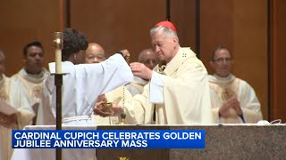 Cardinal Blase Cupich celebrates 50 years of priesthood with Golden Jubilee Mass